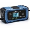 Qoltec Ładowarka 12V 15A | Prostownik z funkcją naprawy | AGM GEL       LiFePO4 | 9-stopniowe ładowanie